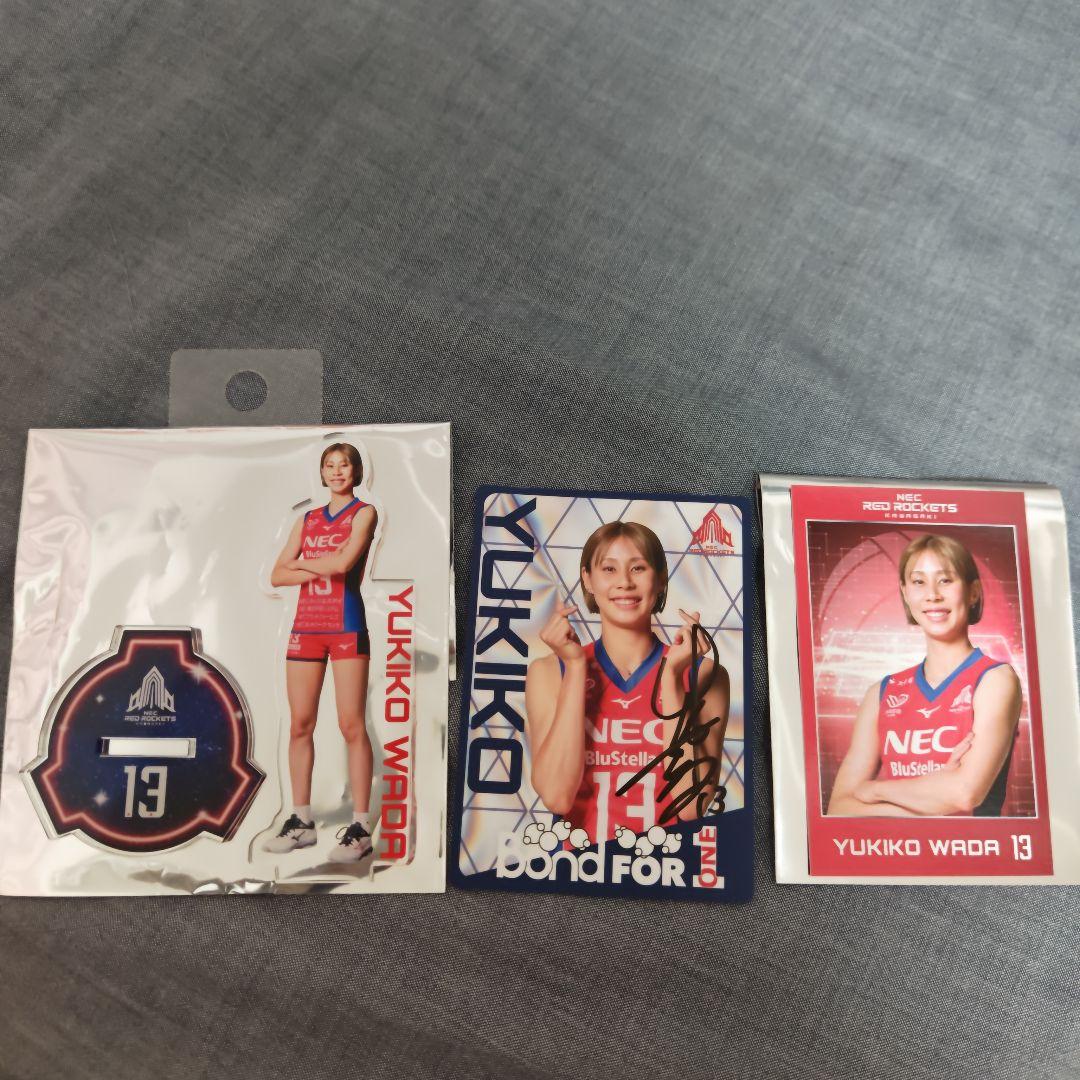 NECレッドロケッツ川崎 #13和田由紀子　アクスタ　トレカ