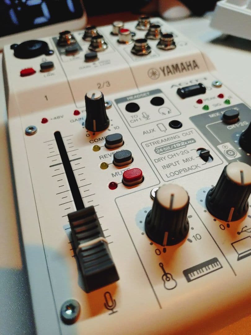 YAMAHA オーディオインターフェース AG03MK2