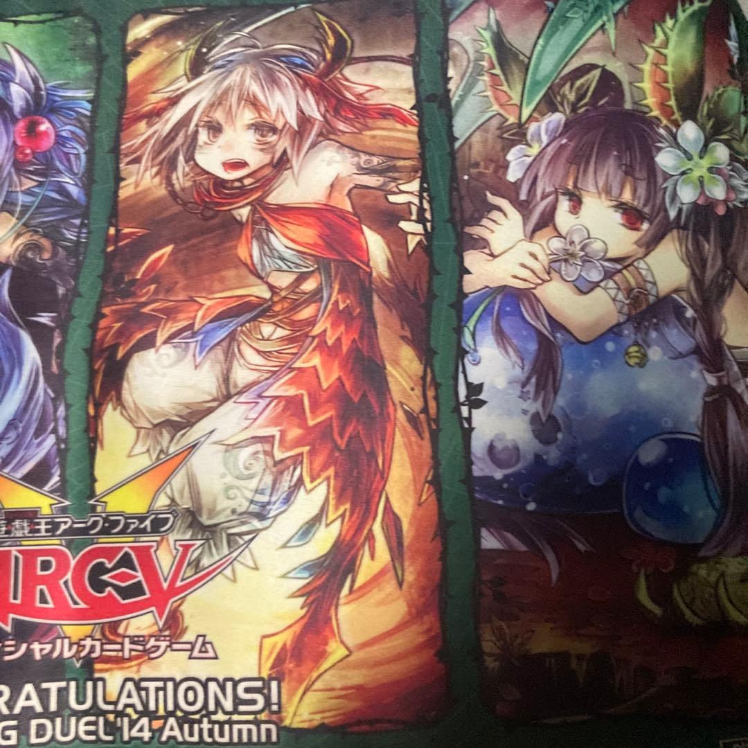遊戯王 蟲惑魔 プレイマット RANKING DUEL2014 中古