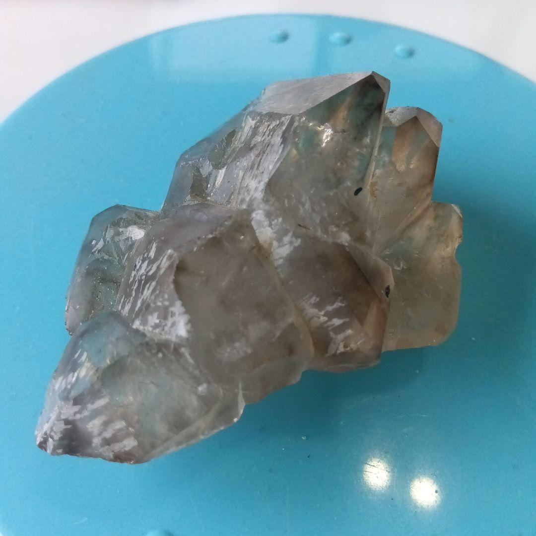 3 天然石　ワニ水晶　エレスチャル　骸骨水晶　スモーキー