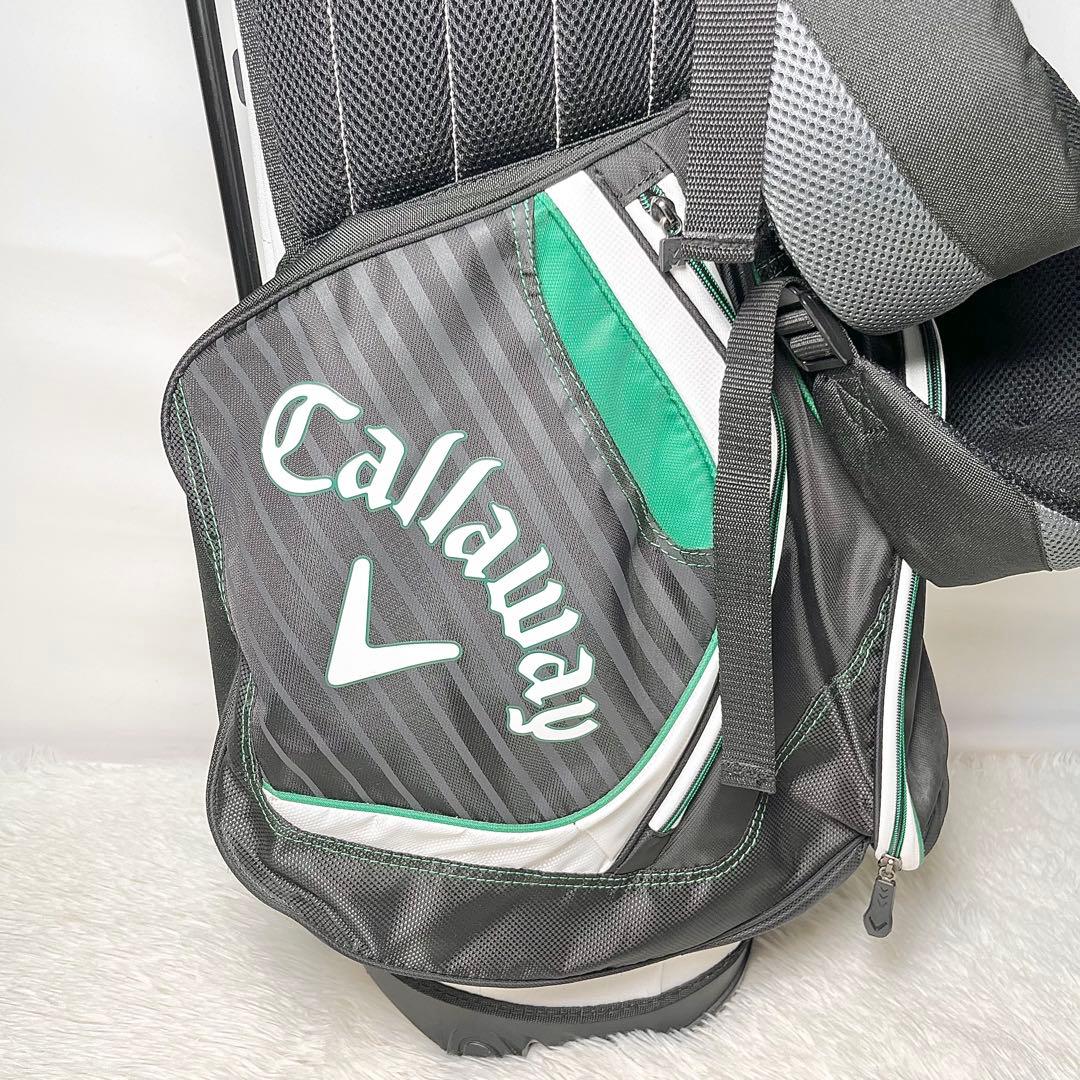 【希少・極美品】Callaway スタンドキャディバッグ 9インチ　7割