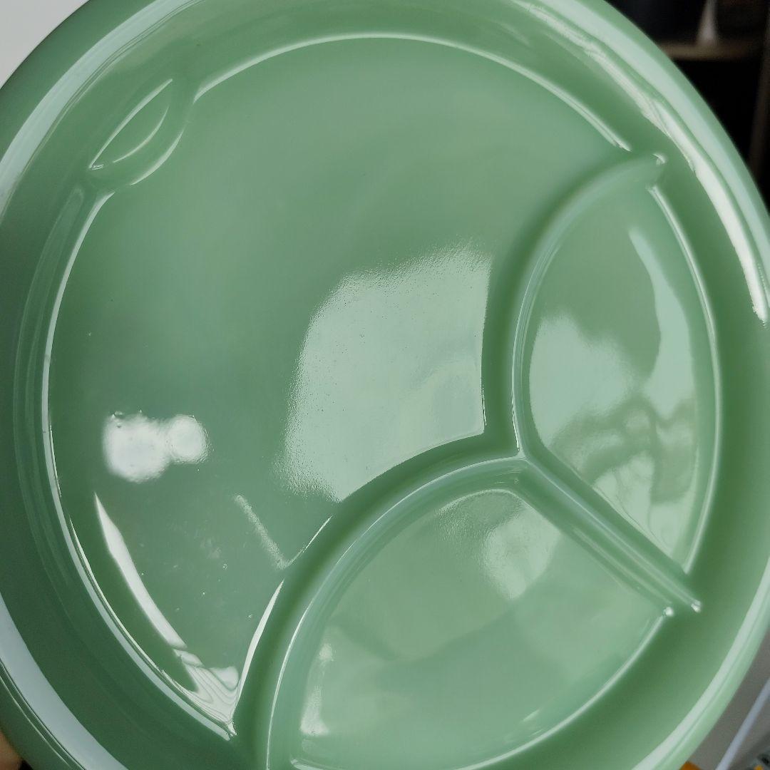 美品　ファイヤーキング　ジェダイ　3コンパートメント　皿　プレート　タブ付　②