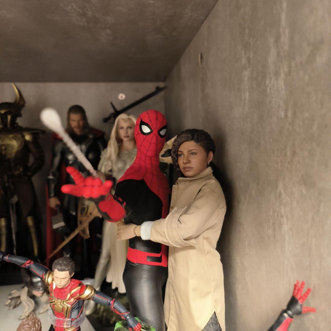 ホットトイズ スパイダーマン アップグレードスーツ ※パーツ欠品有り