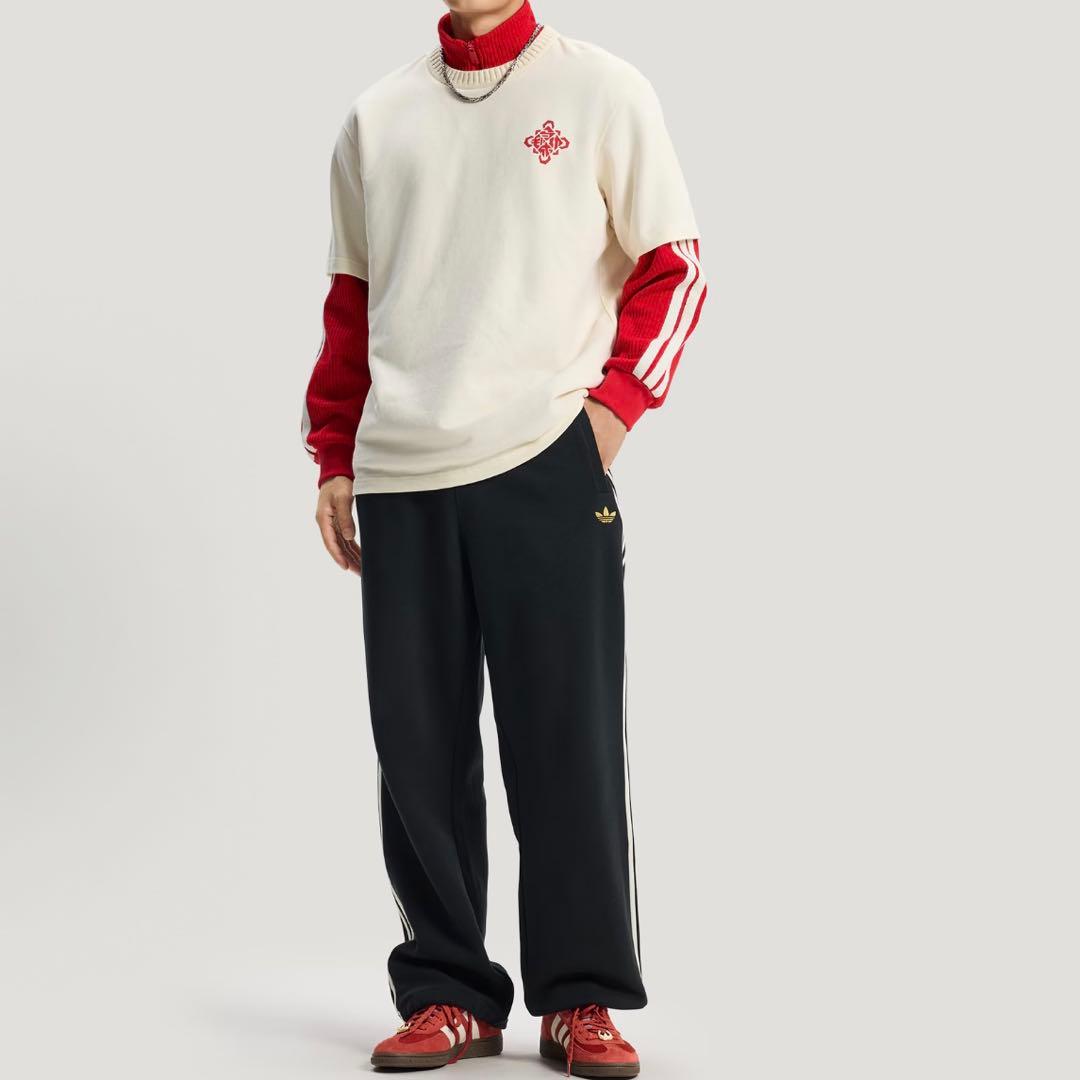 新品M Adidas FW25 CNY 馬年限定 半袖Tシャツ KT0713
