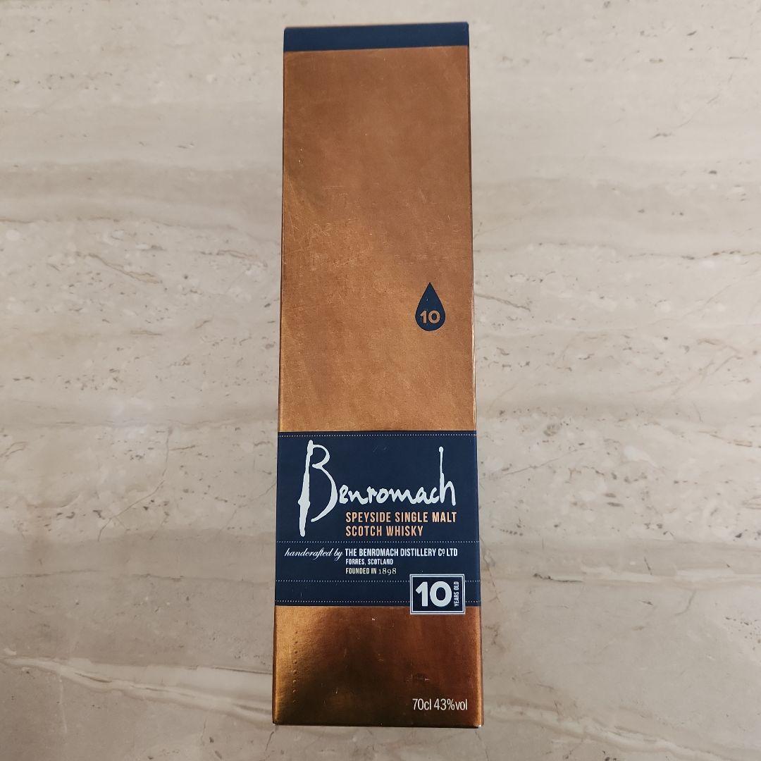 Benromach 10年 シングルモルトスコッチウイスキー 700ml 43%