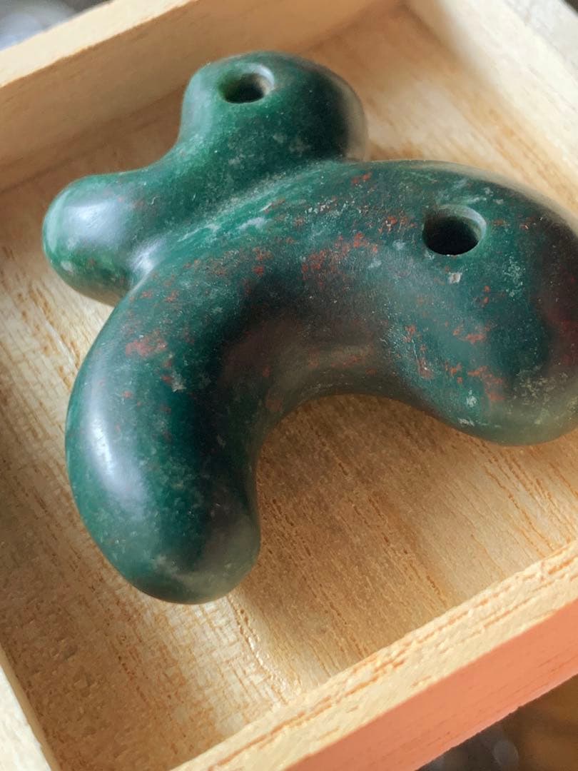 古墳期　出土　出雲石勾玉　碧玉　縄文時代　弥生　石器　土器　翡翠勾玉　根付　勾玉