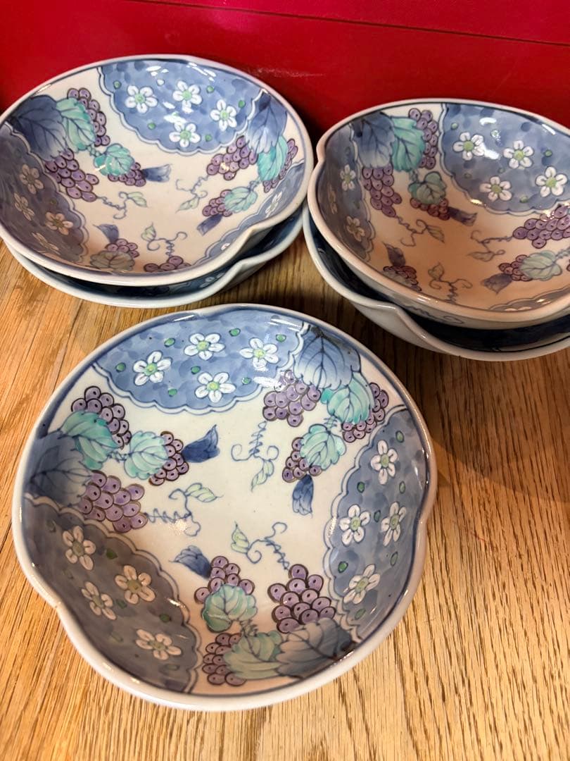 佐藤走波（六代）有田焼、５枚セット