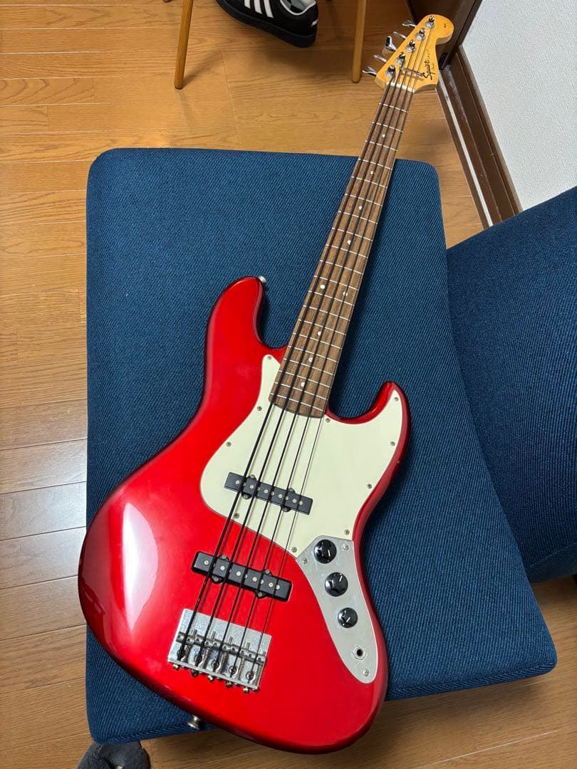 SQUIER Affinity Jazz Bass V ５弦　5連ペグ　ジャンク