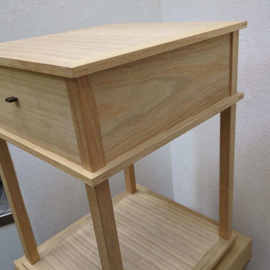 三木町棚　江岑棚 棚　木製　茶道具　お点前　紙箱　組み立て式