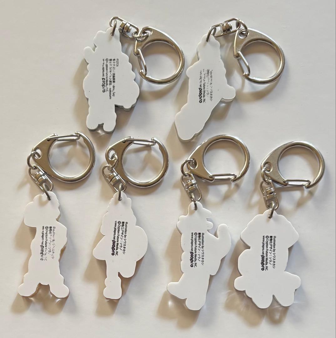 雪ミク　YUKIMIKU 2014 初音ミク　キーホルダー　セット