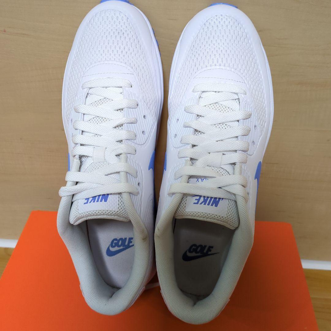 ナイキエアマックス90Gゴルフシューズ27.5センチスパイクレス人気カラー