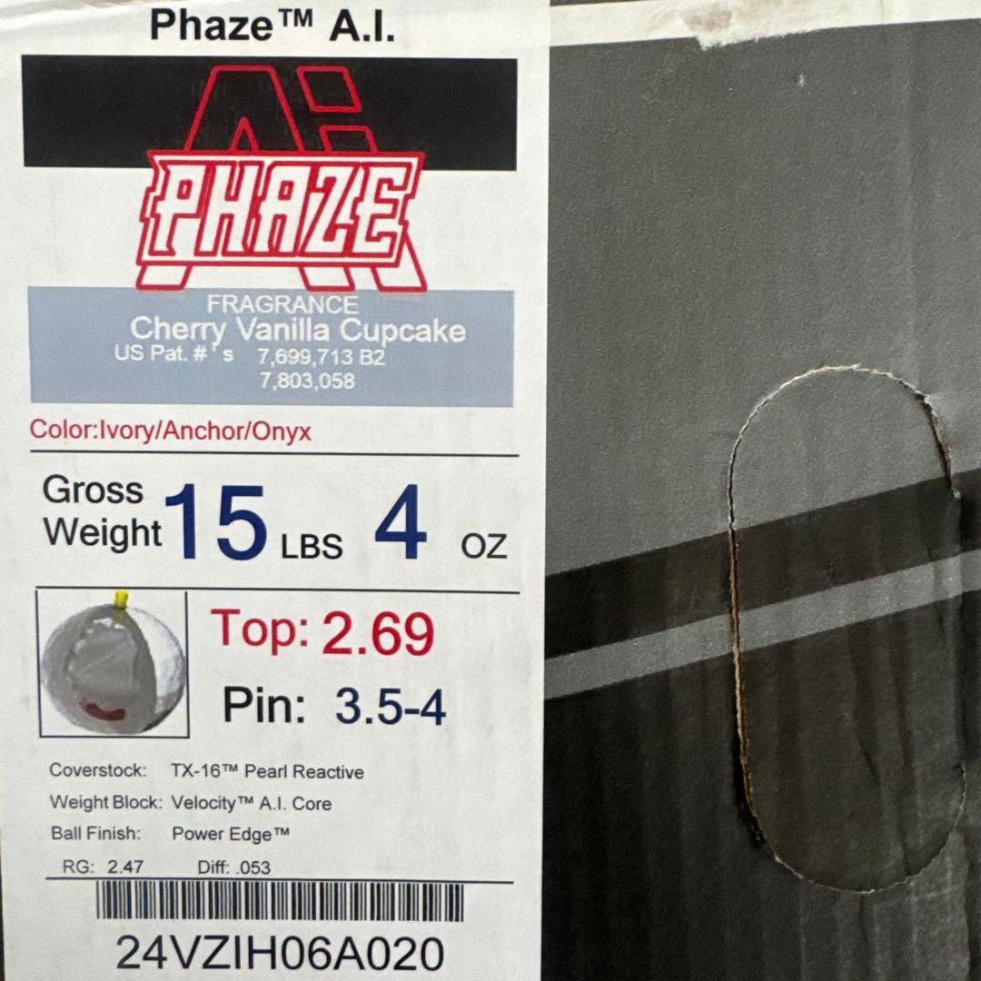 Storm Phaze A.I. ボウリングボール 15 lbs