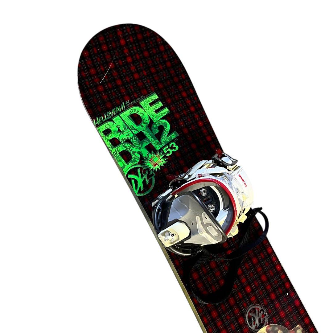 【送料無料】RIDE DH2 153cm SALOMON ビンディング付き