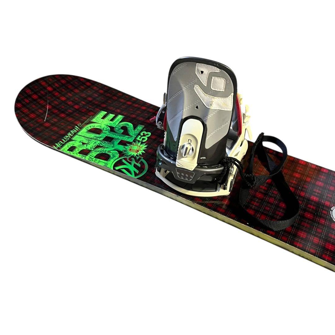 【送料無料】RIDE DH2 153cm SALOMON ビンディング付き