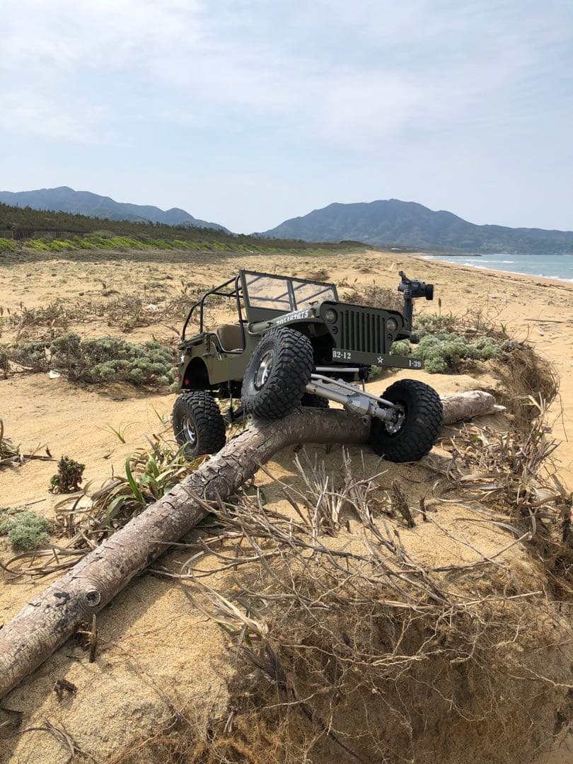 ラジコン1/6 jeep クローラー 2.2インチレイス脚周り　カスタム