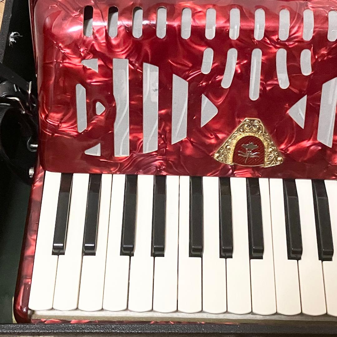 TOMBO アコーディオン No.211 30鍵盤 ハードケース付