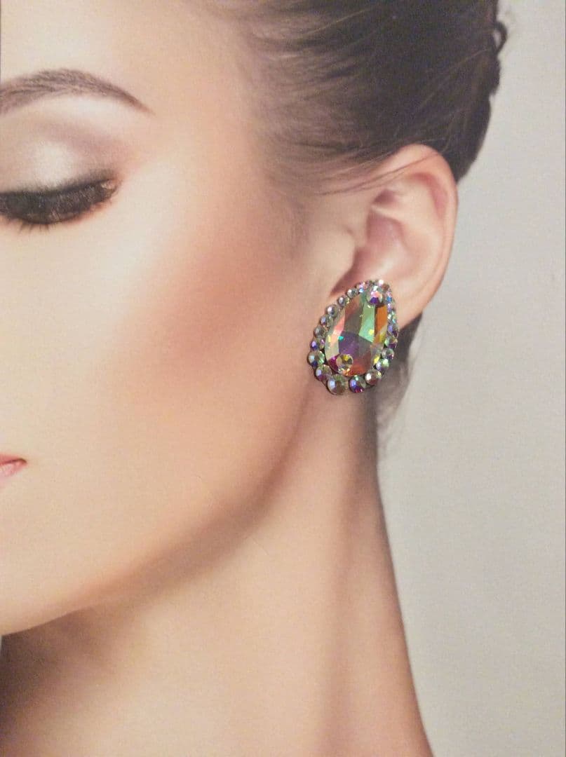 【k9プレミアムガラス】セット 社交ダンス イヤリング ネックレス 腕輪