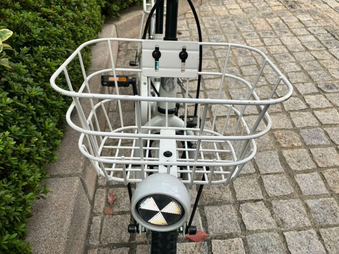 bikke 子供用自転車 ホワイト16インチ補助輪付属