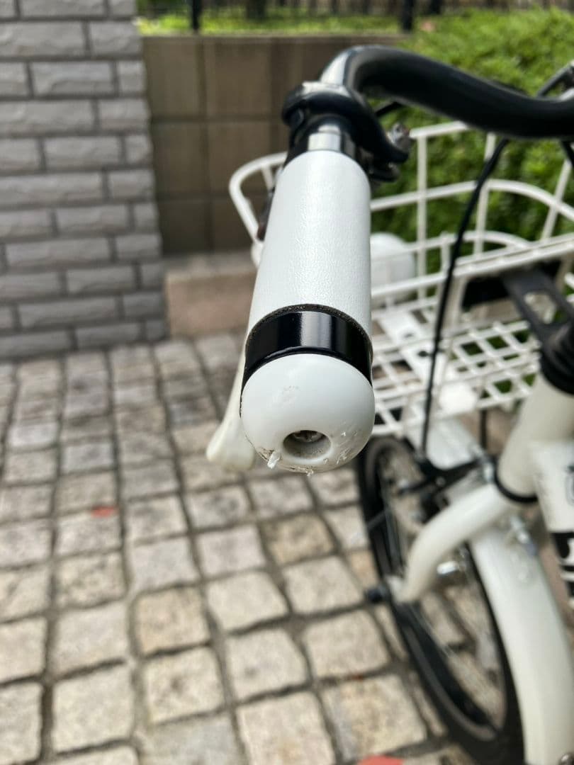 bikke 子供用自転車 ホワイト16インチ補助輪付属