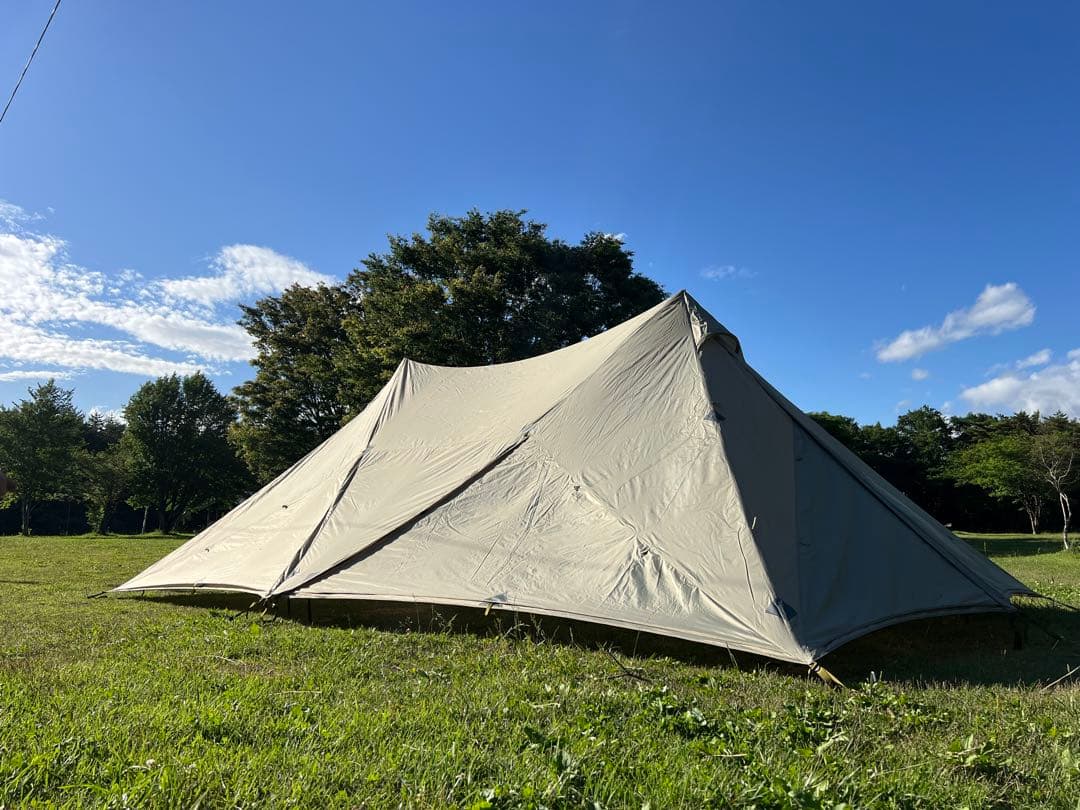 【美品】 鎌倉天幕 ハイドアウト02 フタマタノキワミ＋ポール2本セット