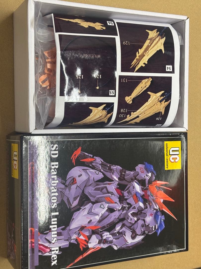 MGSD バルバトス　＆　バルバトスルプスレクス　ガレージキット　セット