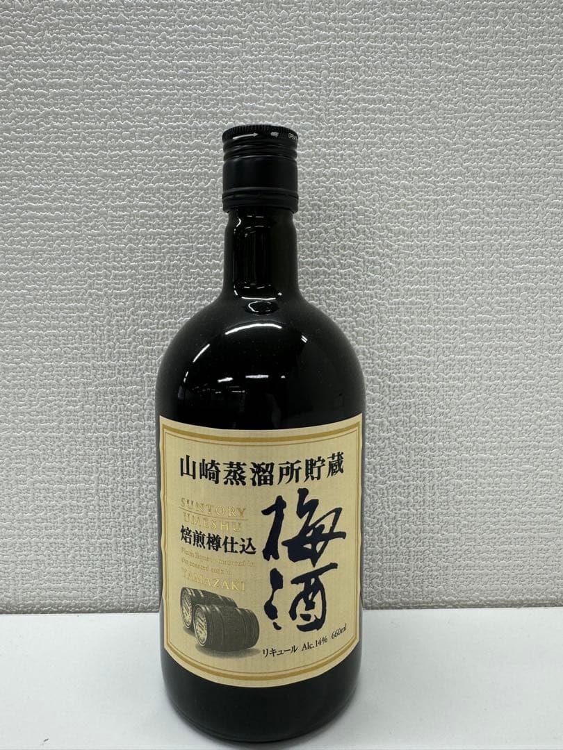終売)サントリー山崎梅酒焙煎樽仕込み1ケース12本