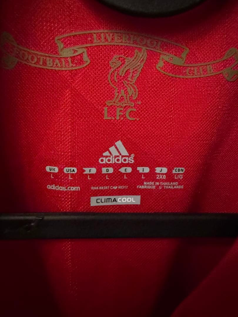 正規品 リヴァプール ユニフォーム L 2XO