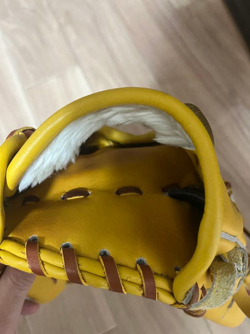 ゴールドステージ 軟式グローブ イエロー