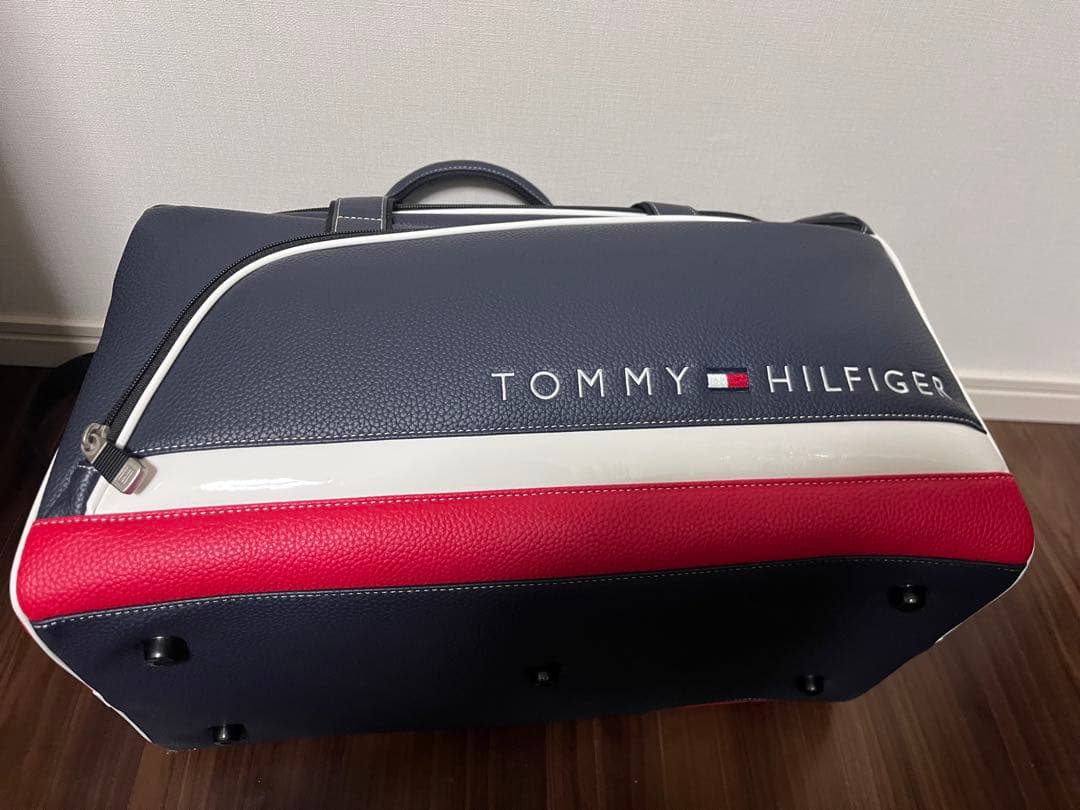 トミーヒルフィガーゴルフ 2WAY ボストンバッグ ネイビー　バッグ　