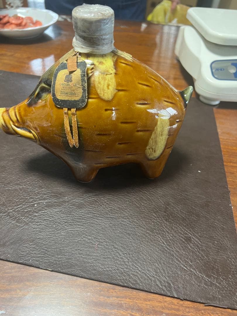 古酒　Suntory Old Whisky 干支ボトル　イノシシ