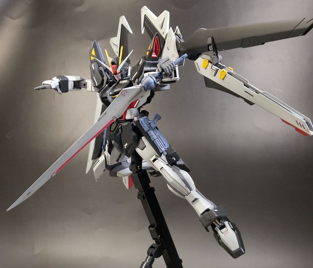 MG 1/100 ストライクノワールガンダム ミキシング 改修 全塗装 完成品