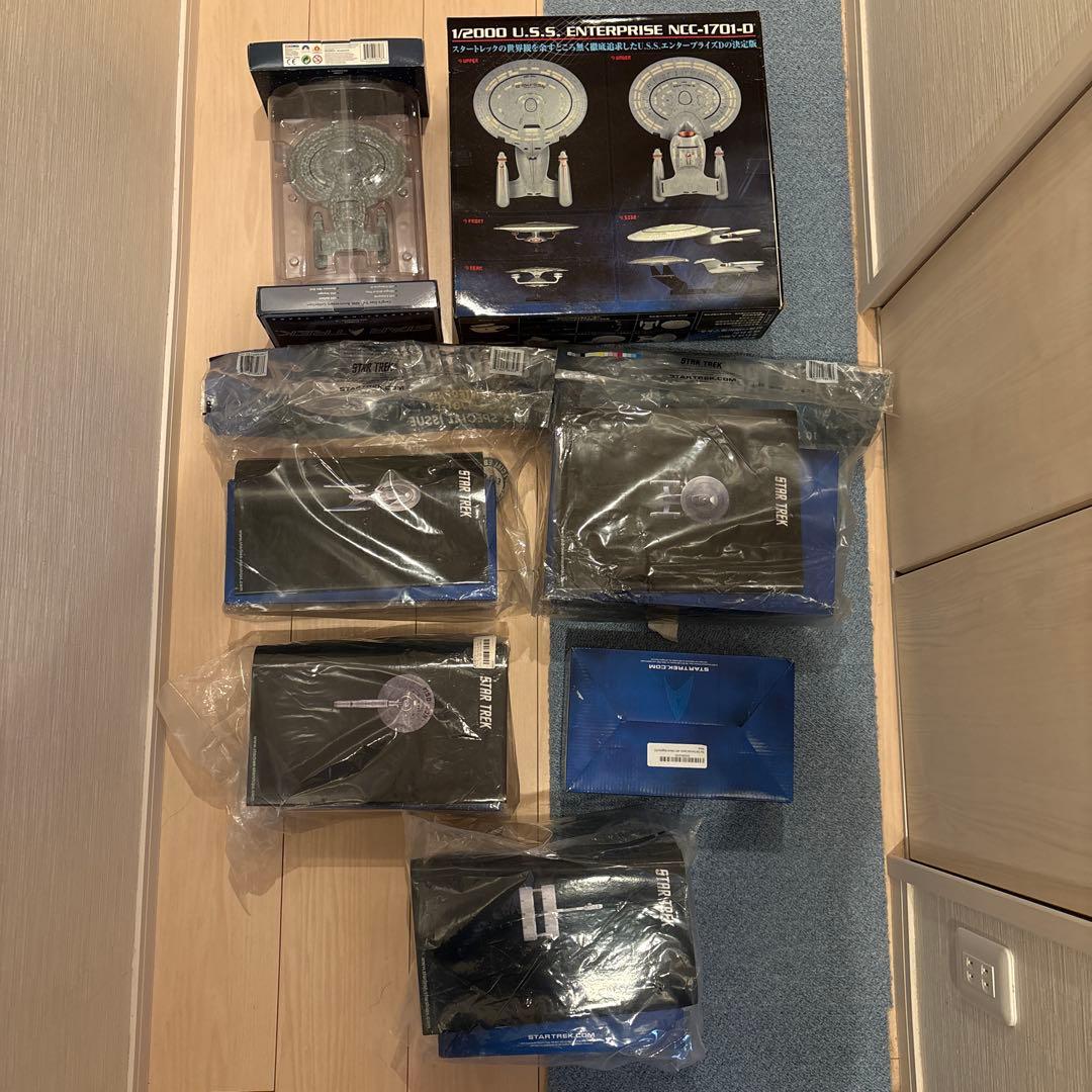 レア艦隊セット XLサイズ等 スタートレック７隻セット USSエンタープライズ等