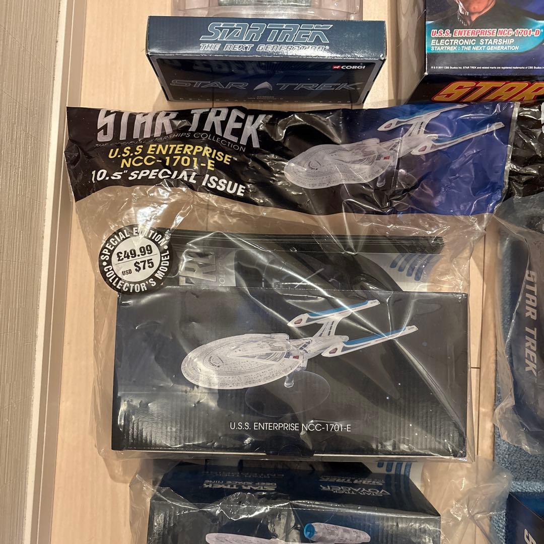 レア艦隊セット XLサイズ等 スタートレック７隻セット USSエンタープライズ等