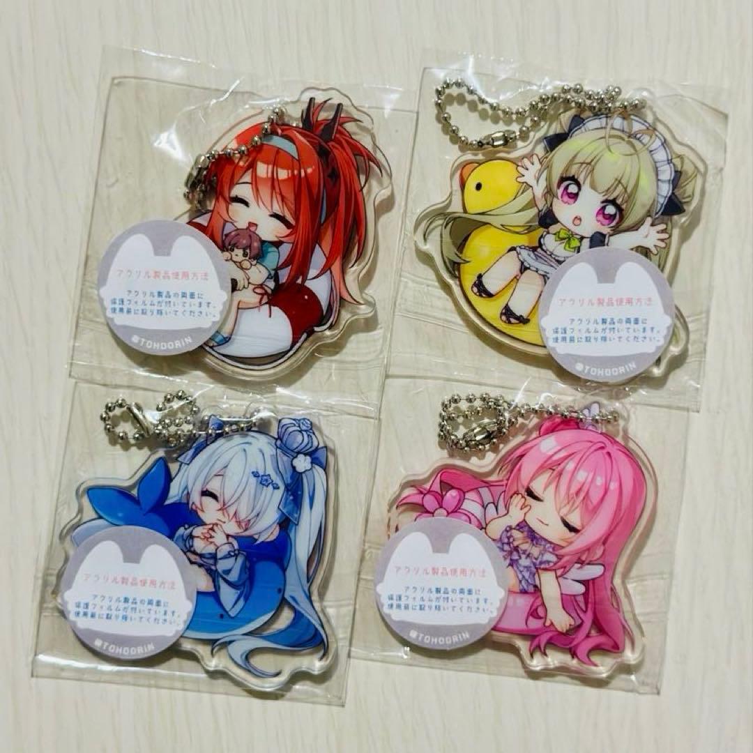 勝利の女神NIKKE アクリルキーホルダー(4個セット)