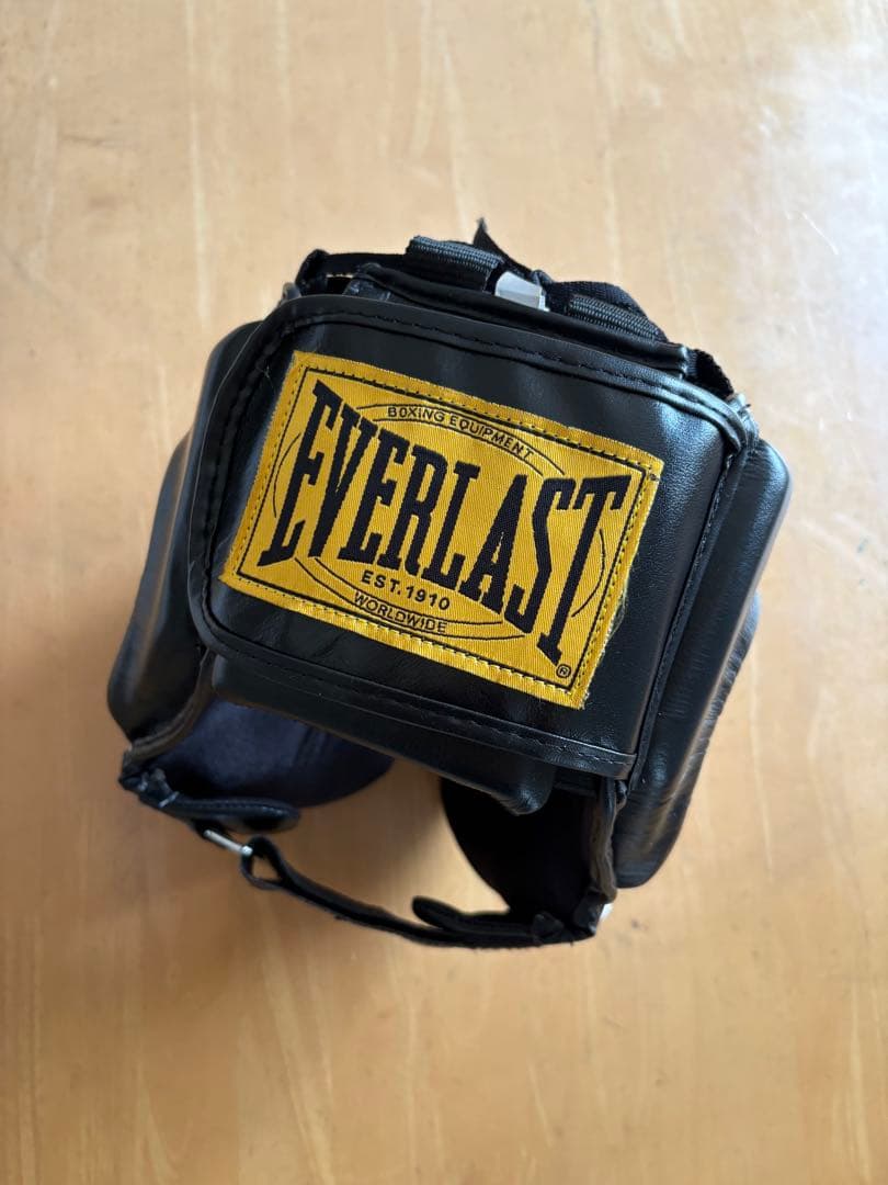 新品 Everlast 1910 ヘッドギア 本革 正規品