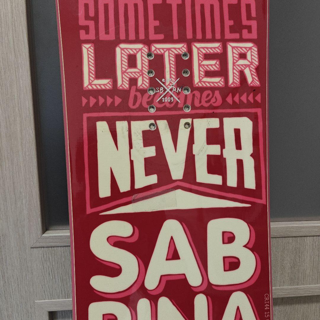 SABRINA スノーボード 144cm criminal