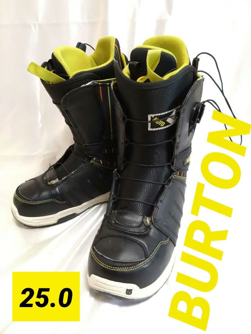 BURTON MOTO スノボブーツ 25cm バートン フリースタイル