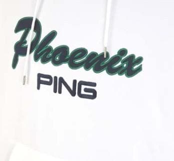 ピンゴルフ フーディー【L寸】 ホワイト　621-3262905