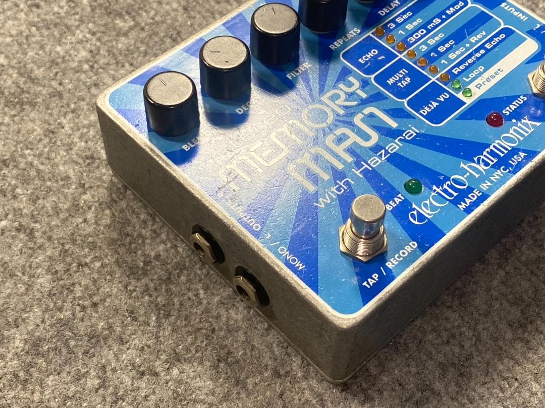 ELECTRO HARMONIX STEREO MEMORY MAN リバーブ
