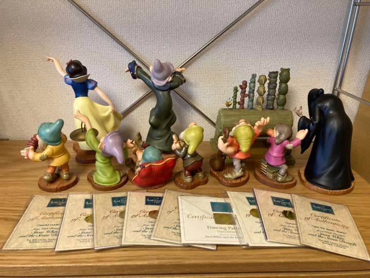 wdcc白雪姫7人の小人魔女10点セット