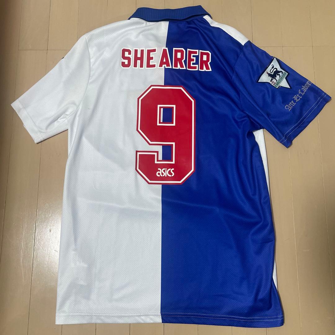 ユニフォーム　ブラックバーン・ローバーズFC シアラー　1994-95 優勝