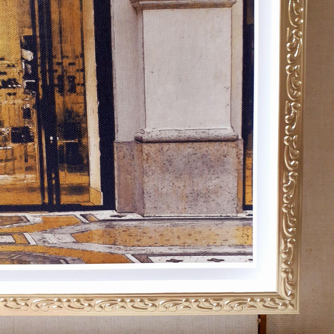 輸入雑貨　オマージュキャンバスアートパネル　『PRADA』　エントランス