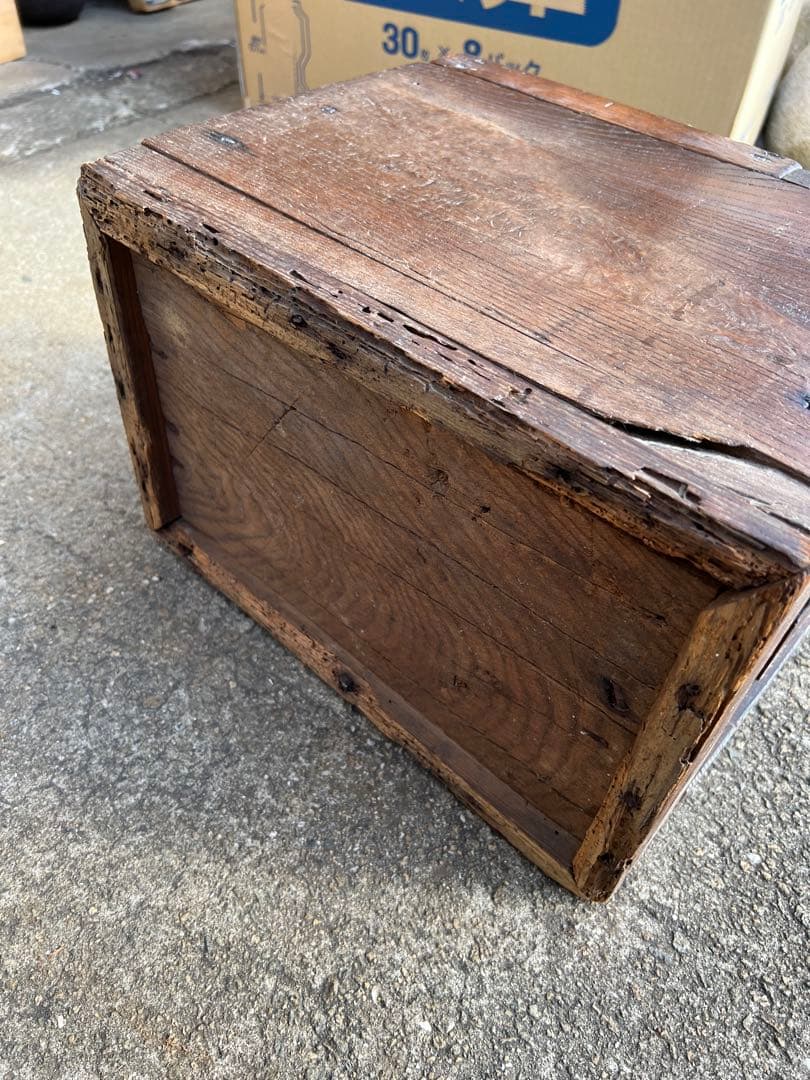 【希少・時代物】銭箱 鍵付き　骨董 古道具 アンティーク