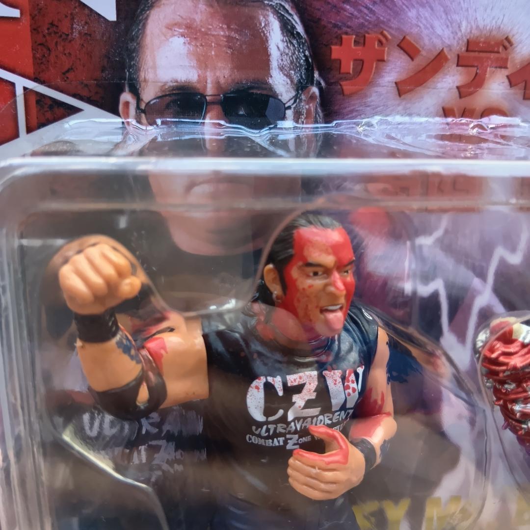 【未開封】BJW　ザンディグ vs 葛西純　大日本プロレス　フィギュア