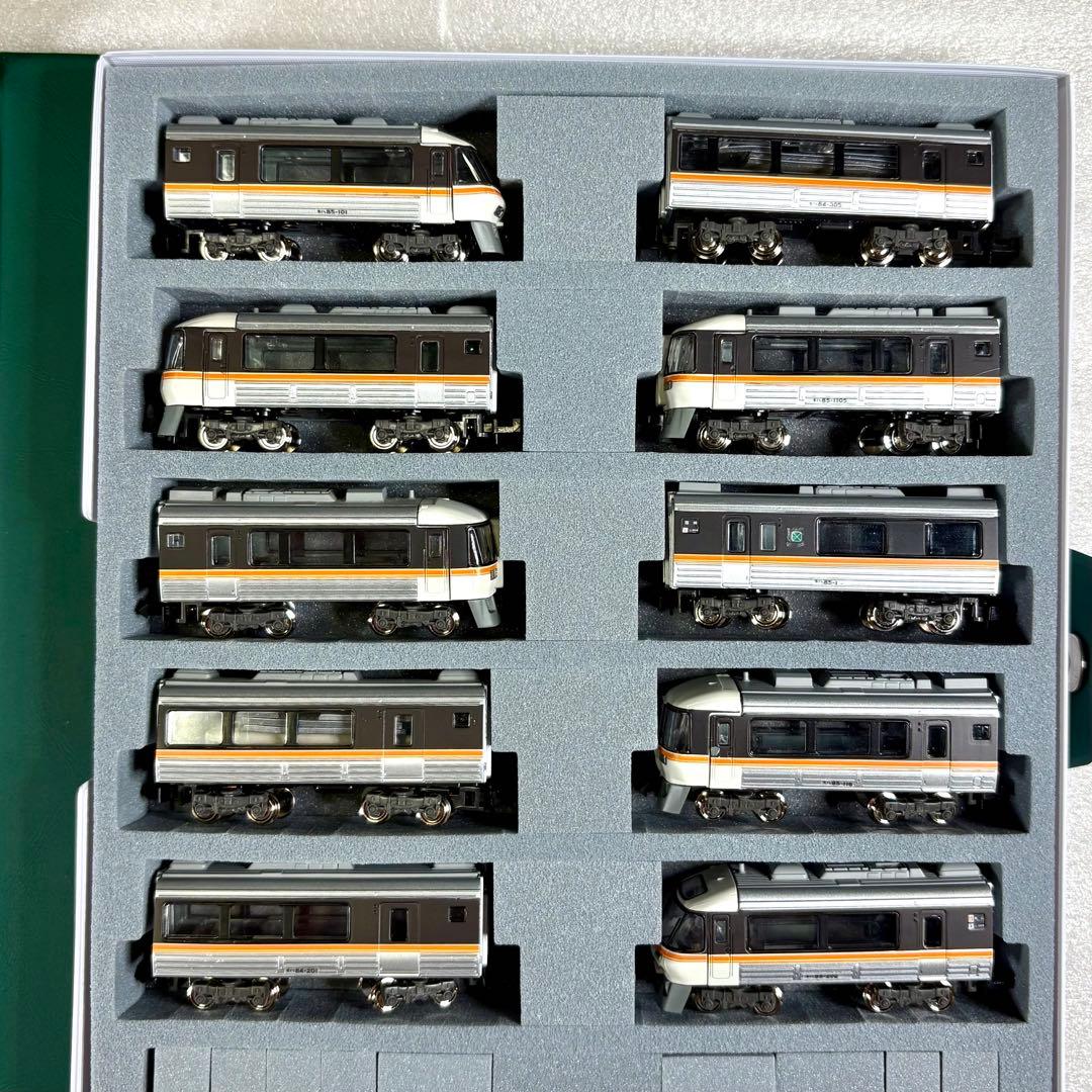 Bトレイン キハ85系 ひだ36号＋16号 10両フル編成 N化 動力2両
