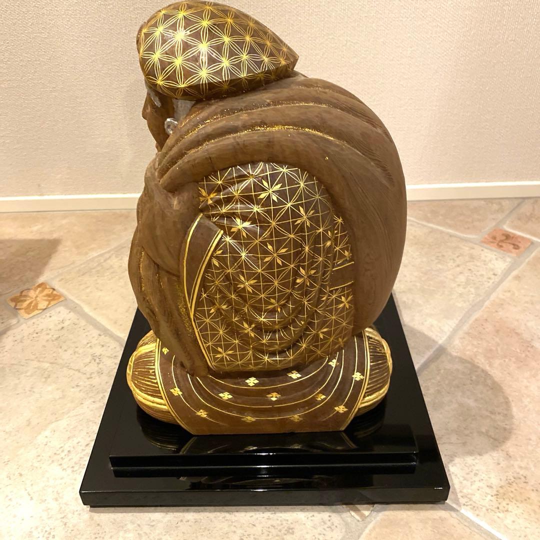 神代杉大黒天　久保田唯心作