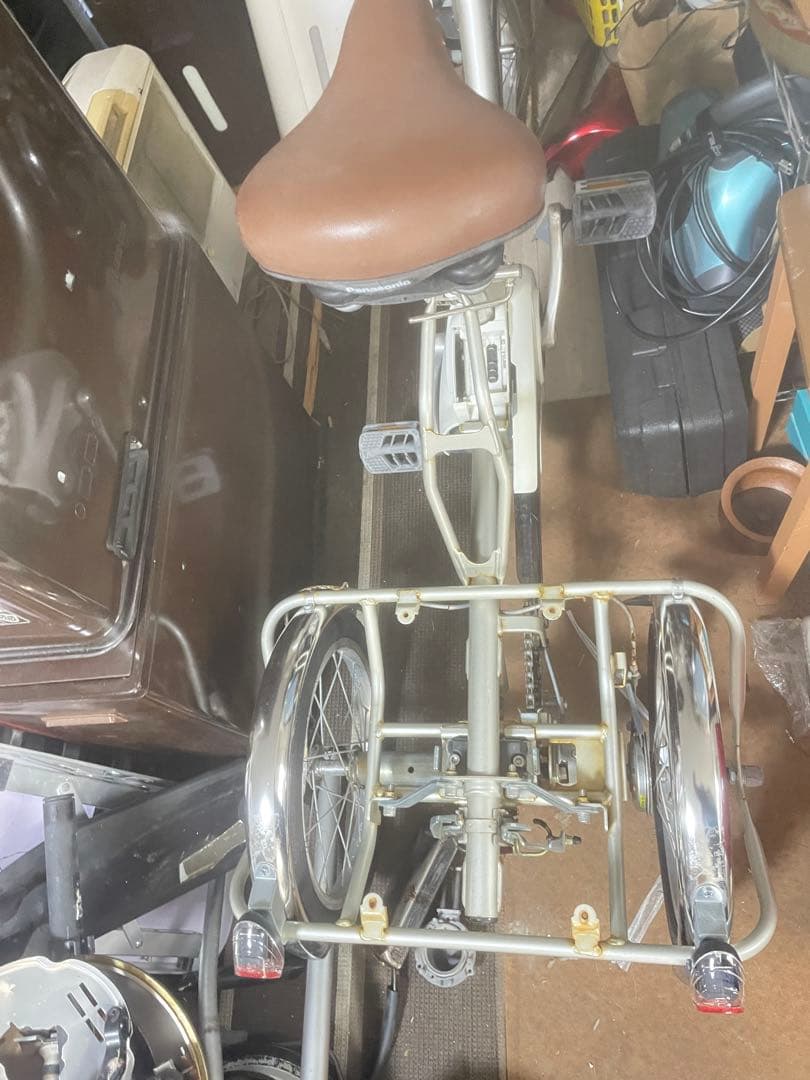 三輪自転車 シルバー 取りに来られる方大歓迎です。
