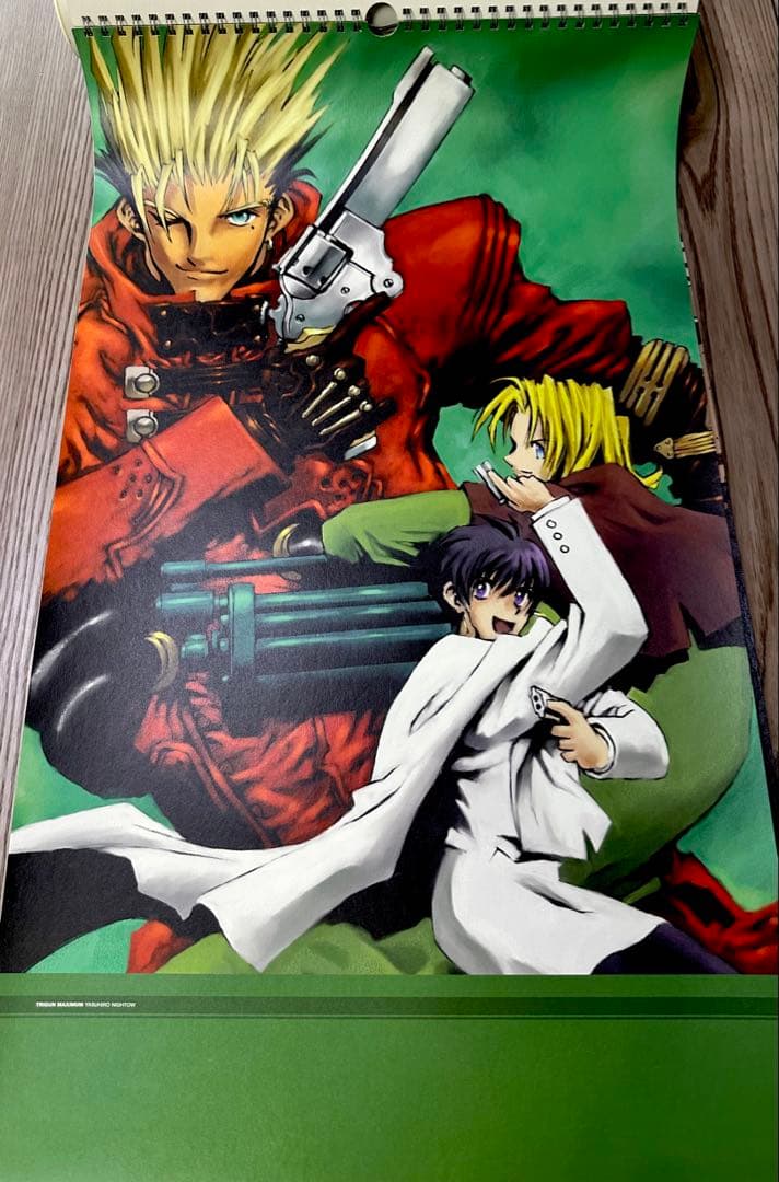 トライガン マキシマム 2000年 ポスターカレンダー 内藤泰弘 TRIGUN