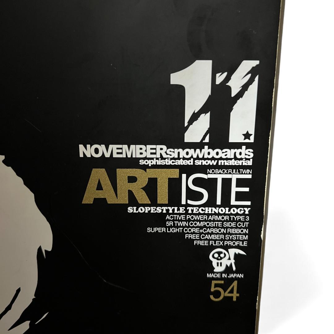 NOVEMBER ARTISTE スノーボード 154cm