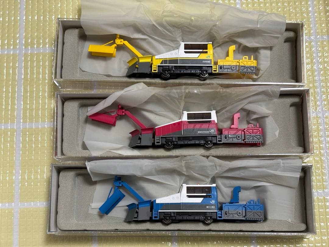 除雪用軌道モーターカー 3点セット